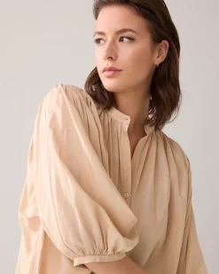 Airy wide-fit blouse