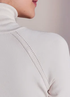 Basic polo neck jumper