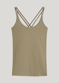 Basic singlet with braided straps