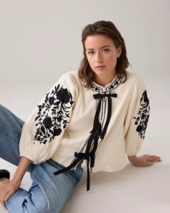 Bohemian blouse jacket