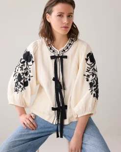 Bohemian blouse jacket
