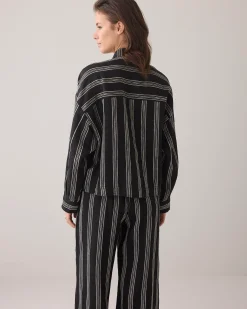 Boxy blouse 100% linen