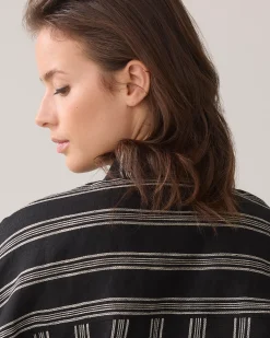 Boxy blouse 100% linen